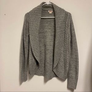 Mossimo Grey Sweater Cardigan